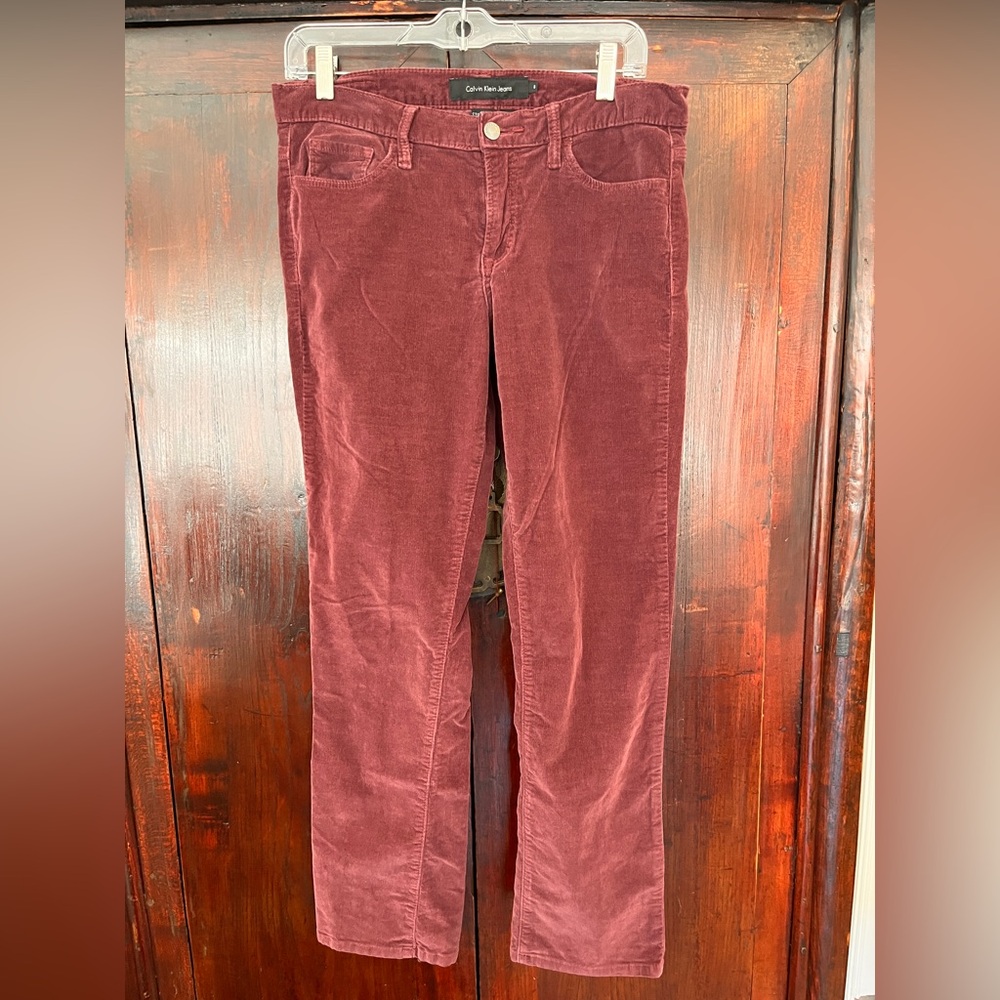 Calvin Klein Jeans Straight Corduroy-Size 8